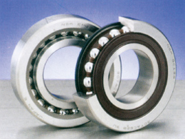 Ball screw support thrust angular contact ball bearings with a special series