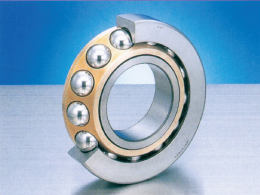 Ball screw support thrust angular contact ball bearings with a special series